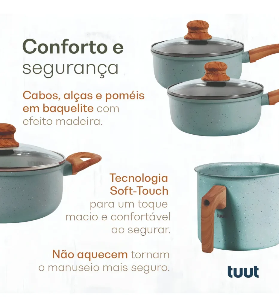 conjunto de panelas tuut
