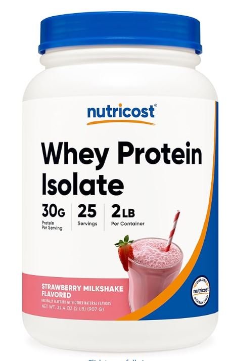 nutricost whey protein isolate