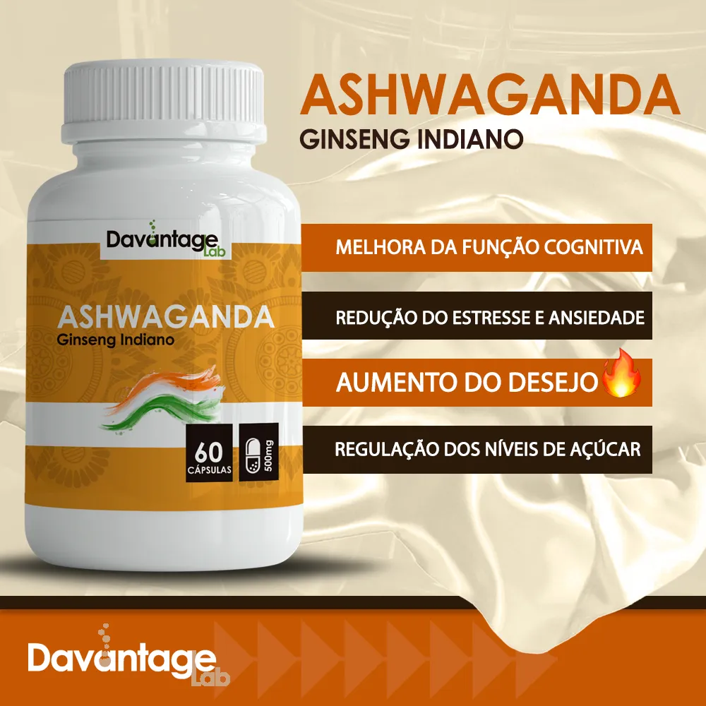 infografico do produto ginseng indiado ashwaganda